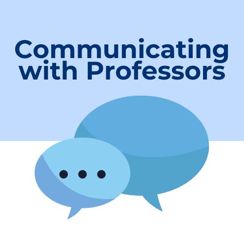Communicating with Professors Icon
